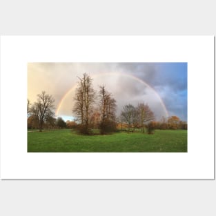 Rainbow over Tooting Common Posters and Art